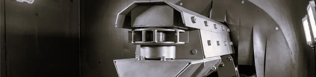 Jateadora interna
de tubos
por turbina