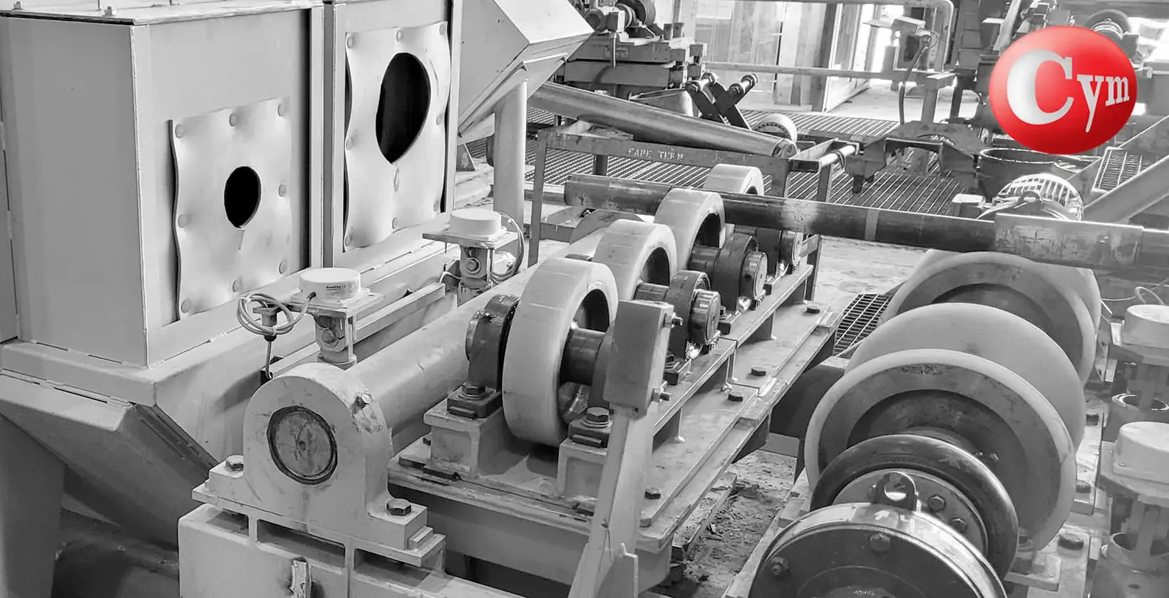 Jateadora roscas tubulação Siderca Tenaris Metalcym