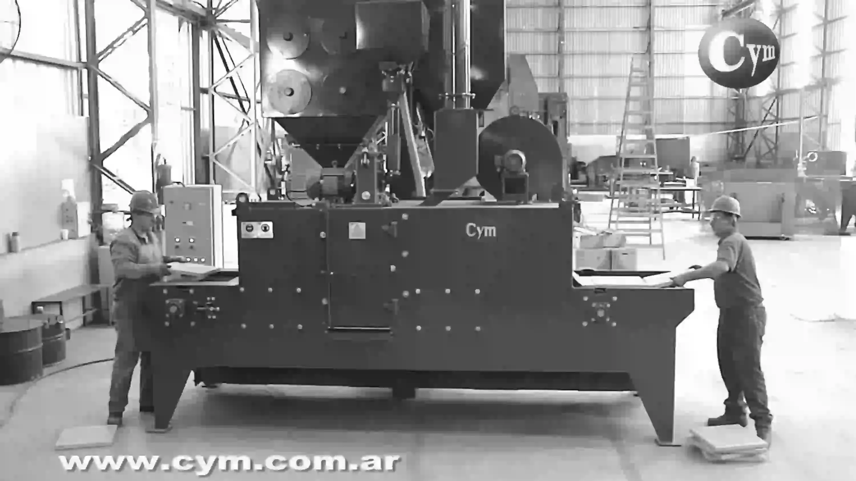 Jateadora de esteira para cerâmica e mármore CIN-1TR