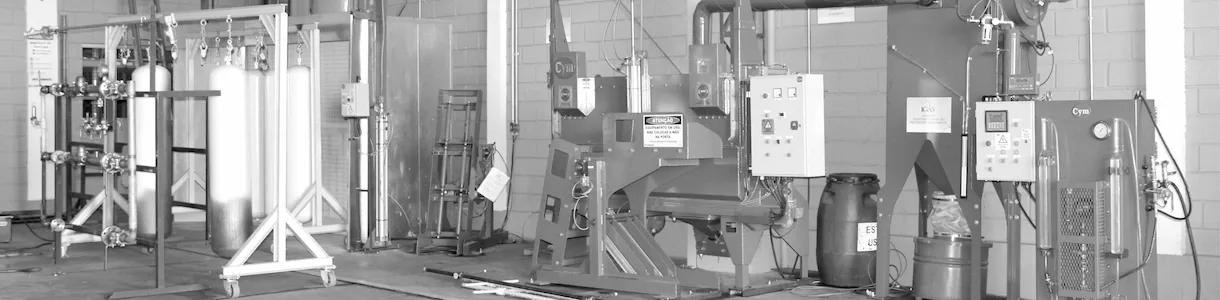 Jateadora automática
de cilindros por lote