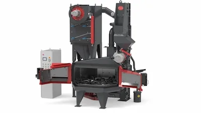 Jateadora de mesa rotativa
