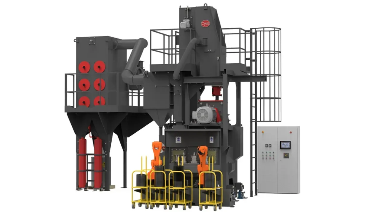 Shot peening - satélites