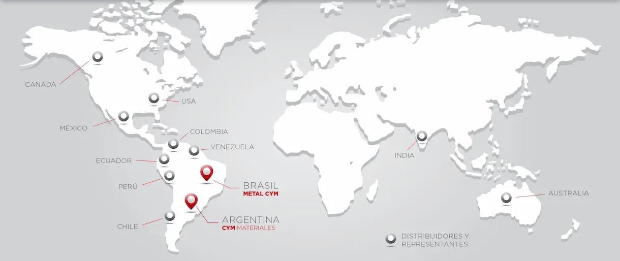 Presença internacional