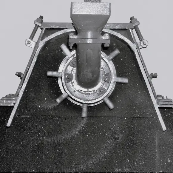 Como funciona uma turbina de jateamento
